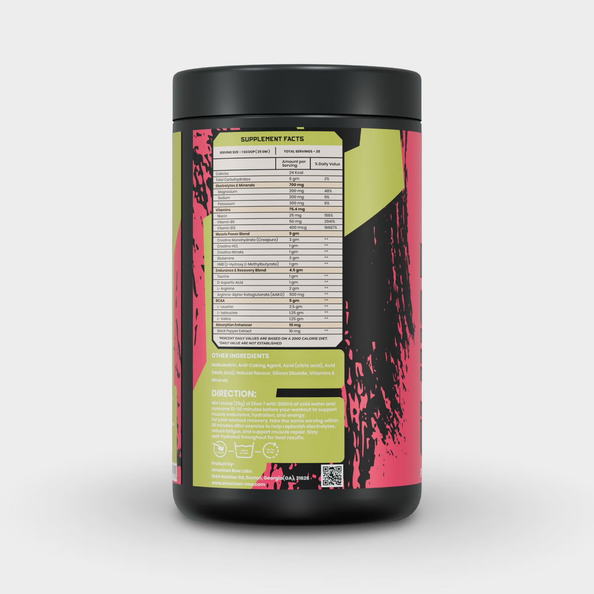 American Raw Eliva 7 | 625gm