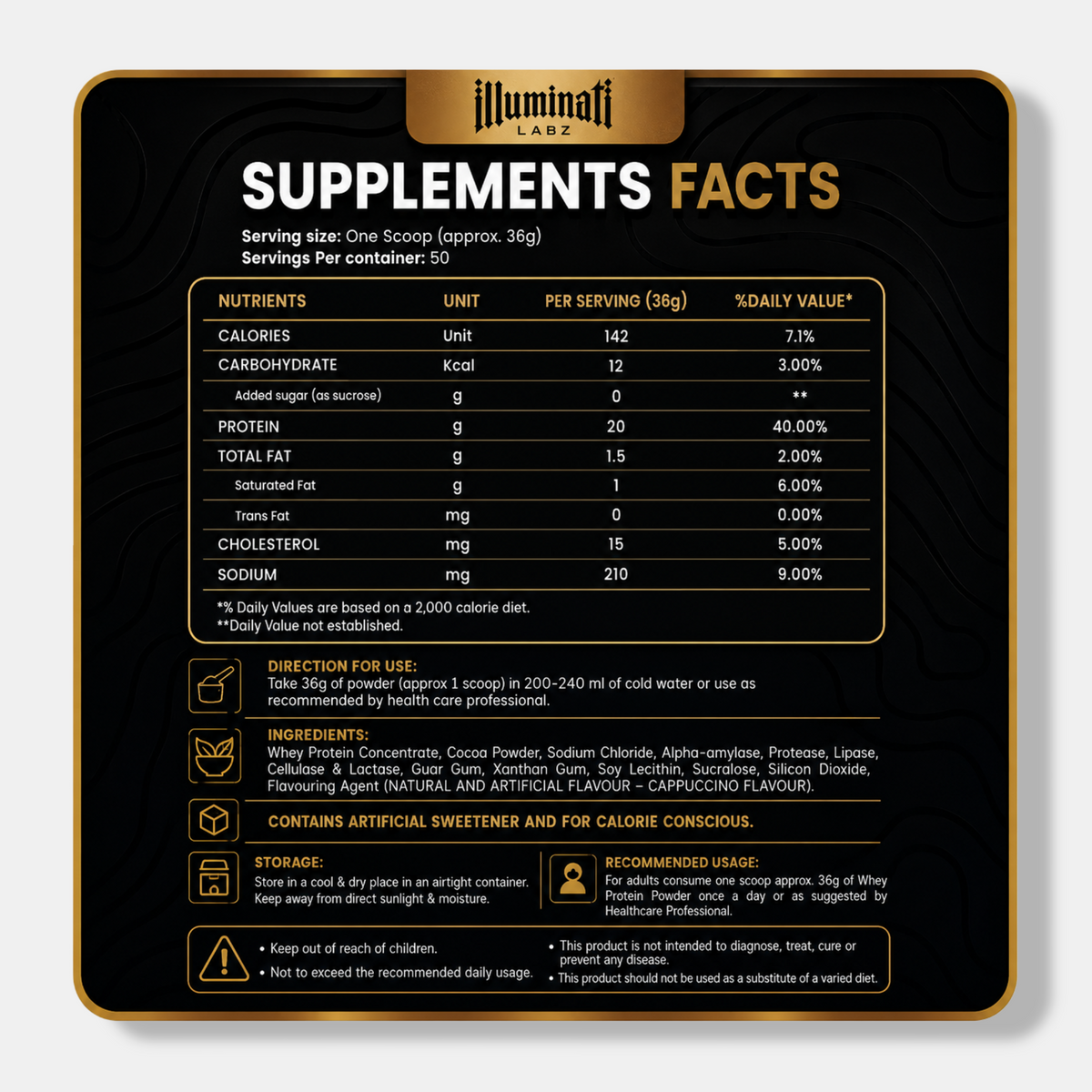 Illuminati Labz Whey Blend | 4lbs