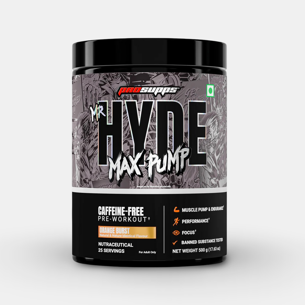 Prosupps Hyde Max Pump | Stim-Free Pre-Workout