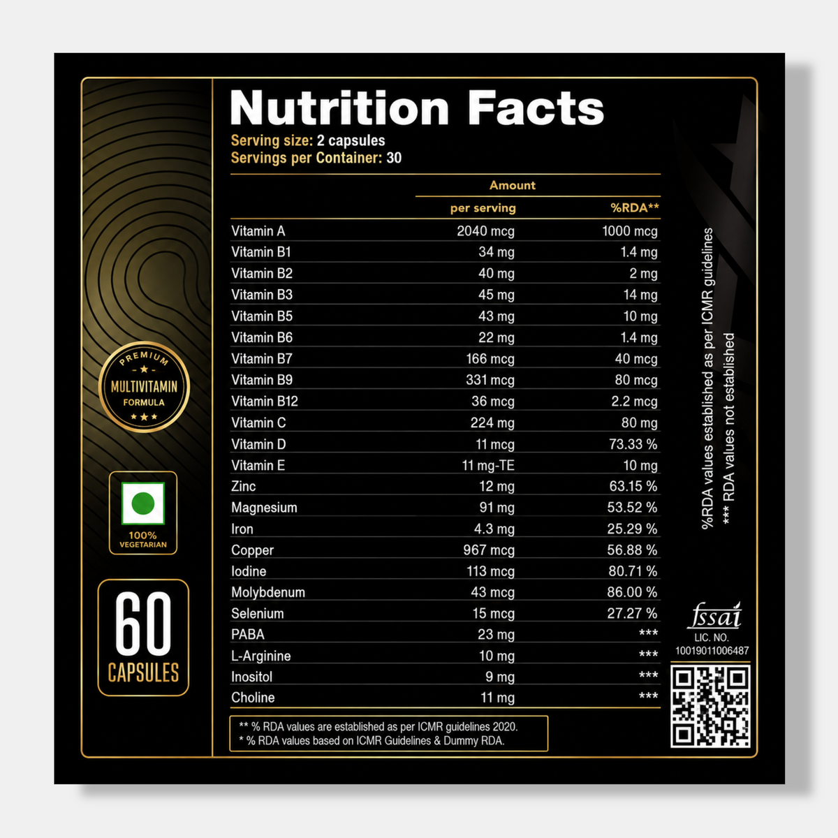 One Science Nutrition (OSN) Daily Multivitamin