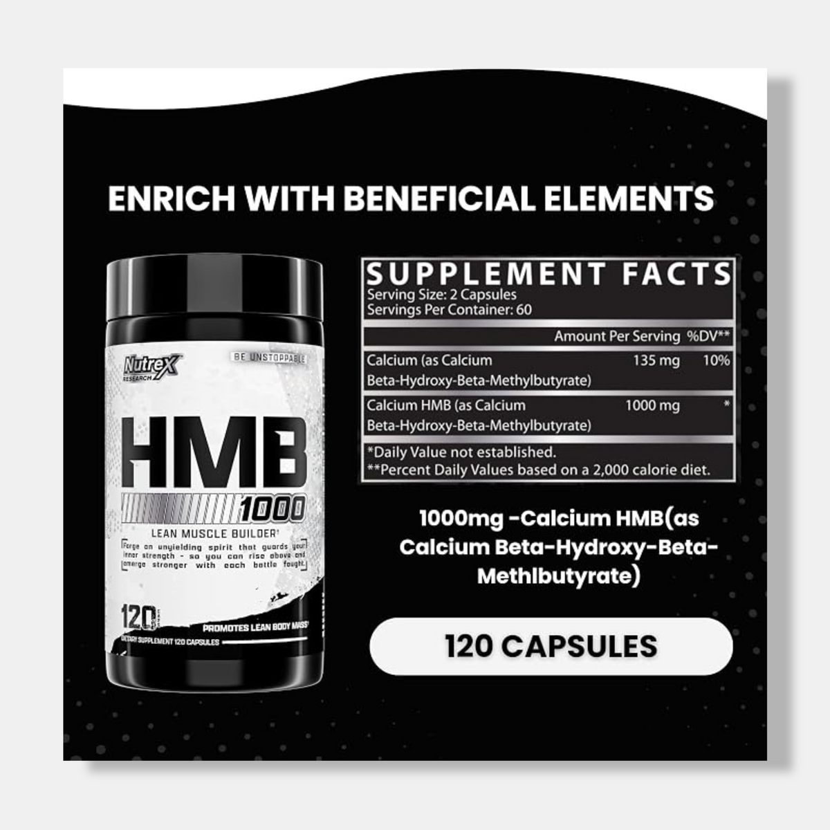 Nutrex Research HMB 1000