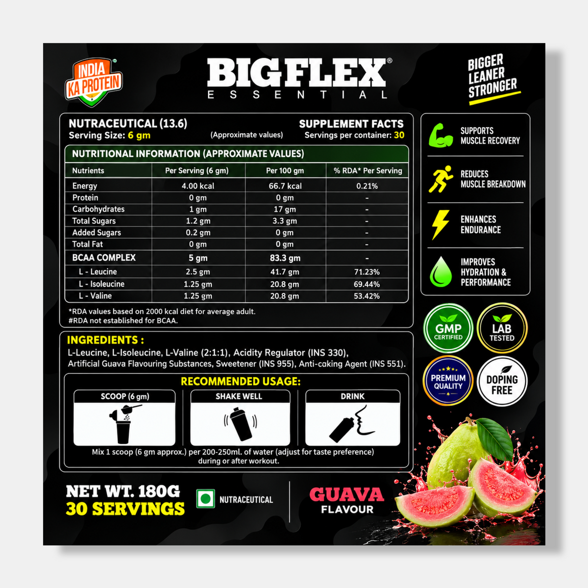 Bigflex Bcaa | 180g