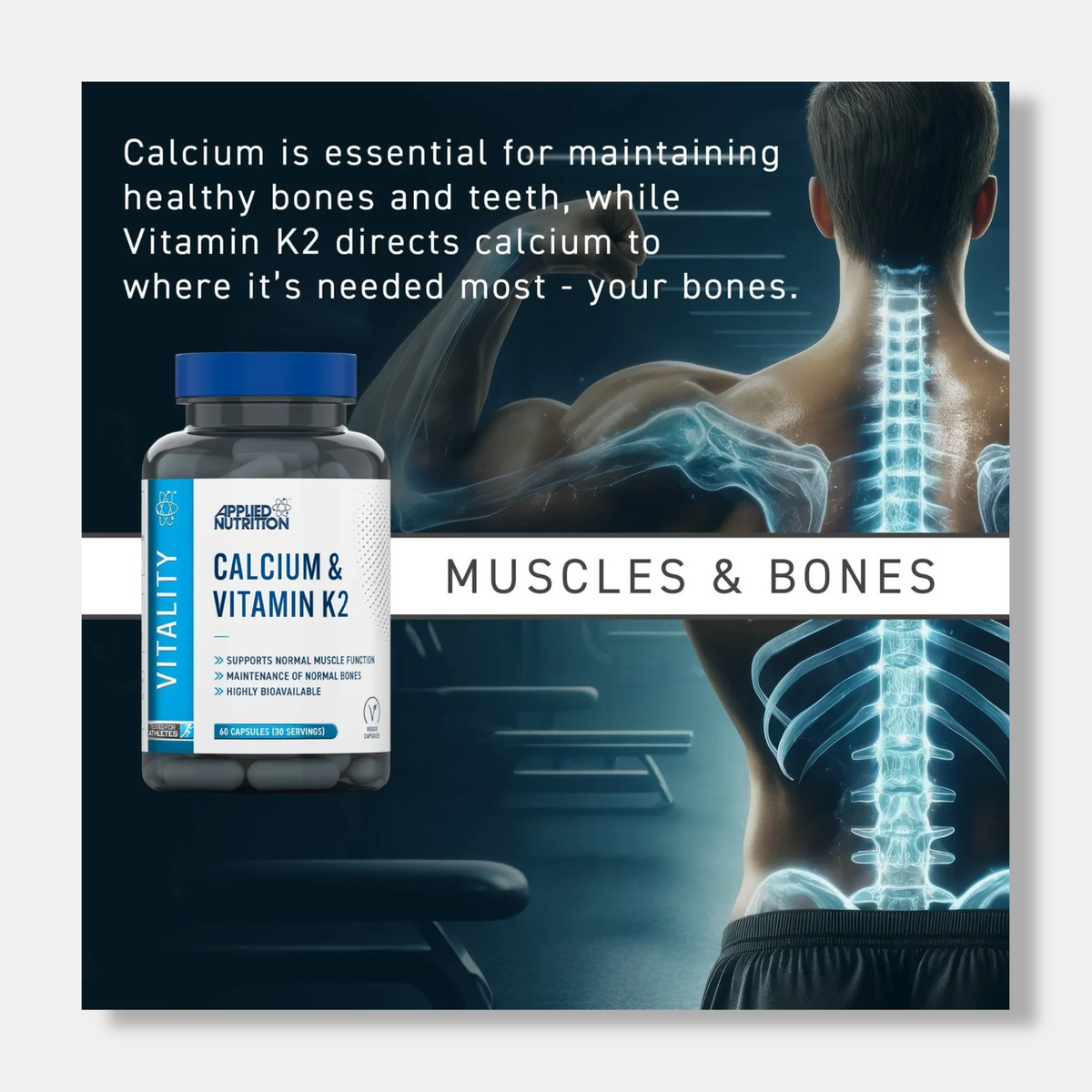 Applied Nutrition Calcium & Vitamin K2