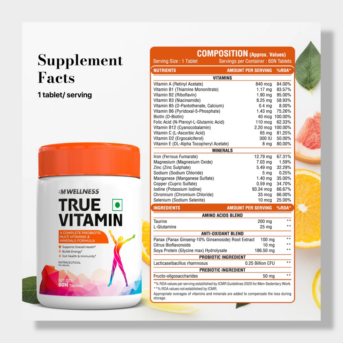 Big Muscles True Vitamin