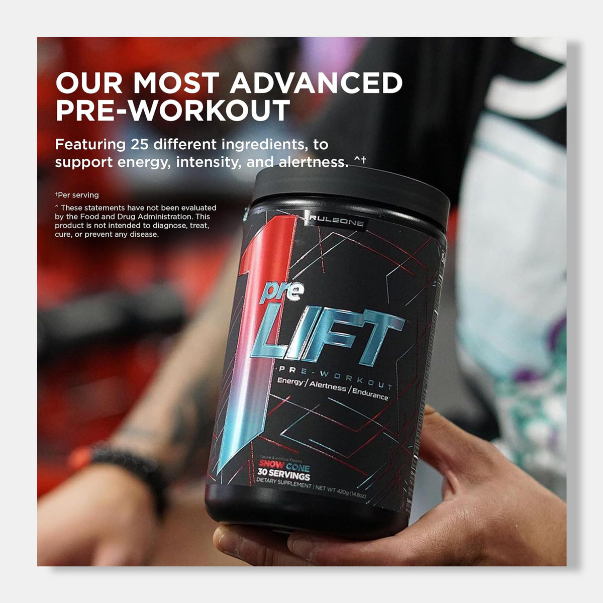 Rule1 Pre Lift Pre-Workout