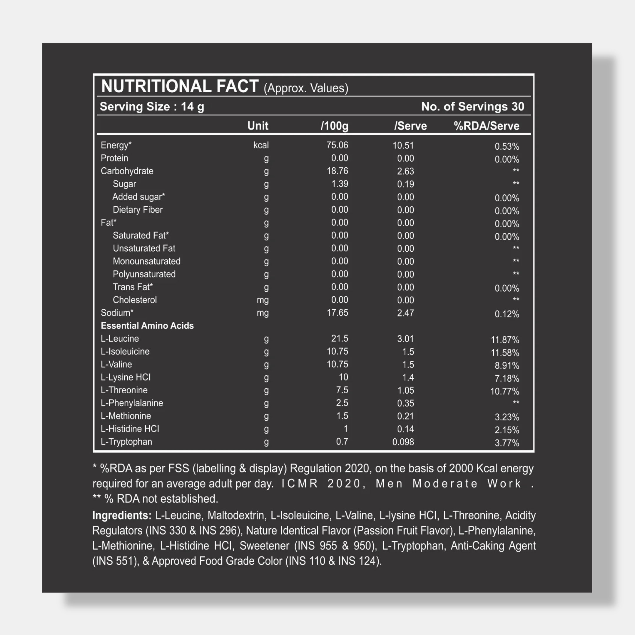 Enhanced Labs EAA | 420g