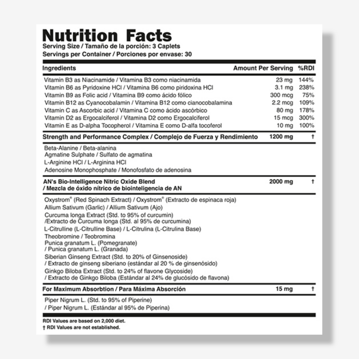 Anabolic Research Nitrix 3.0 Proffesional