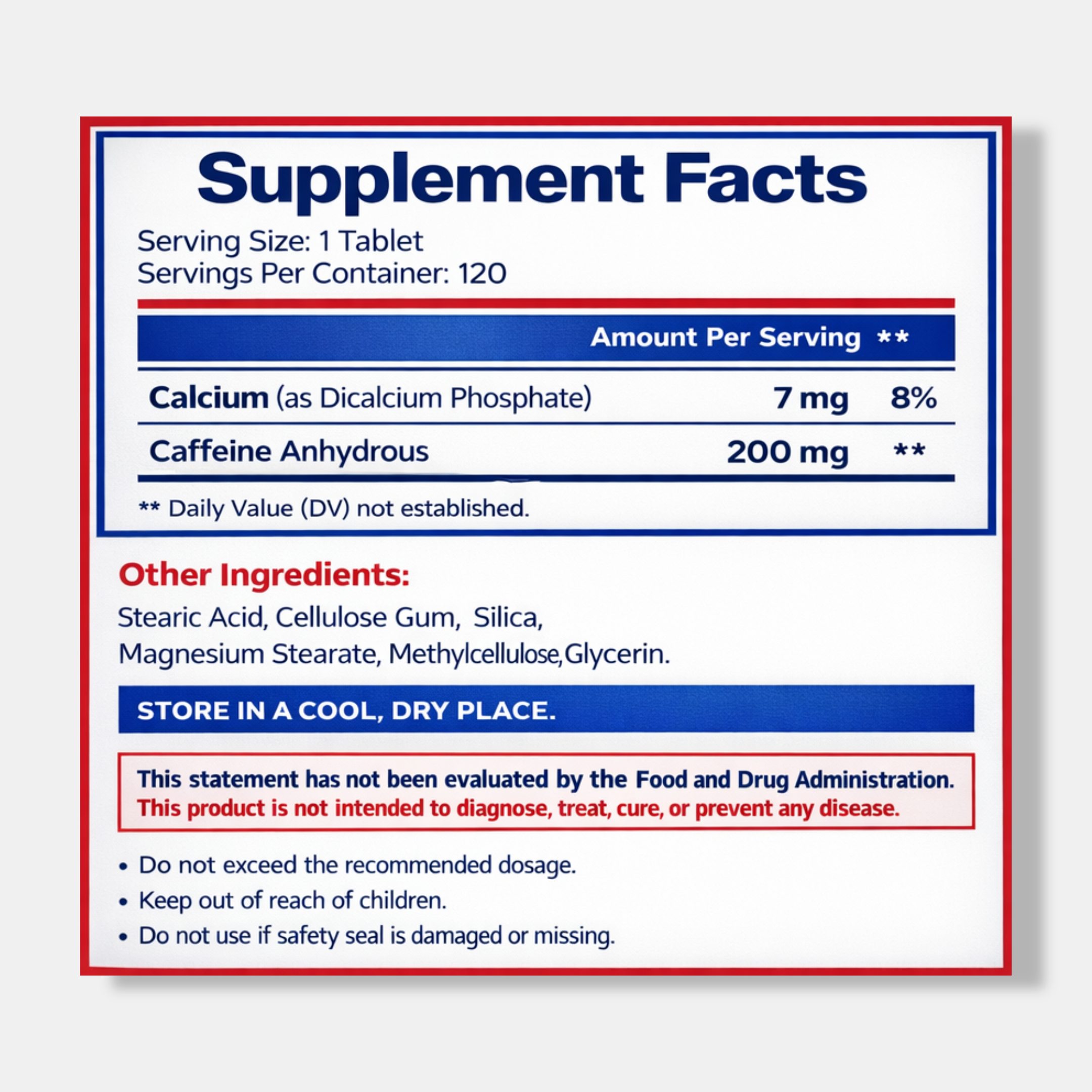 Britzone Nutrition Caffeine