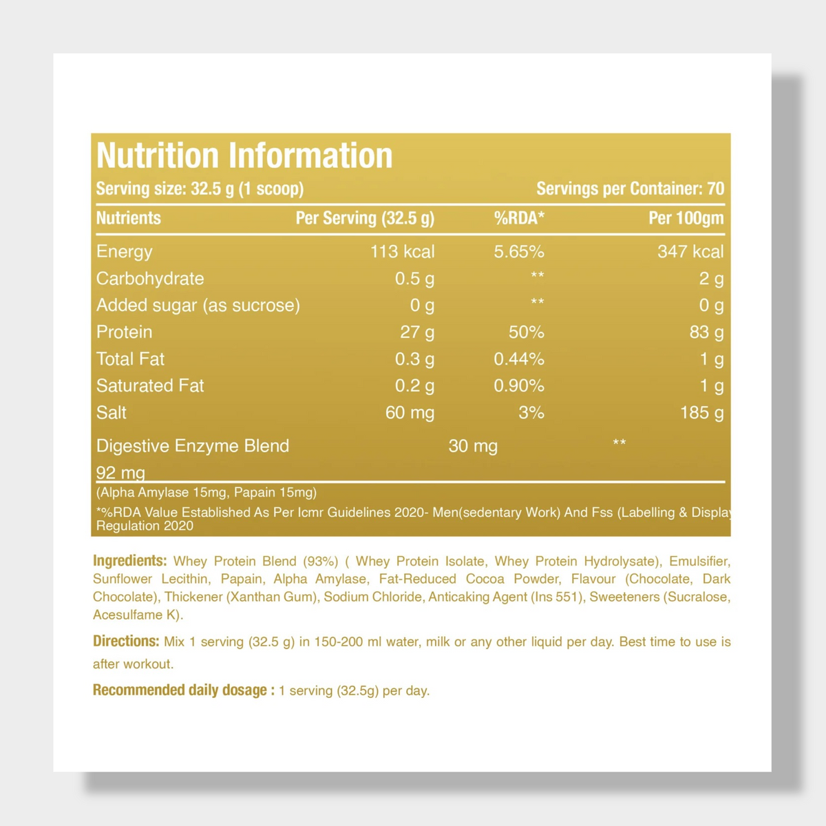 One Science ISO Gold | 5 lbs