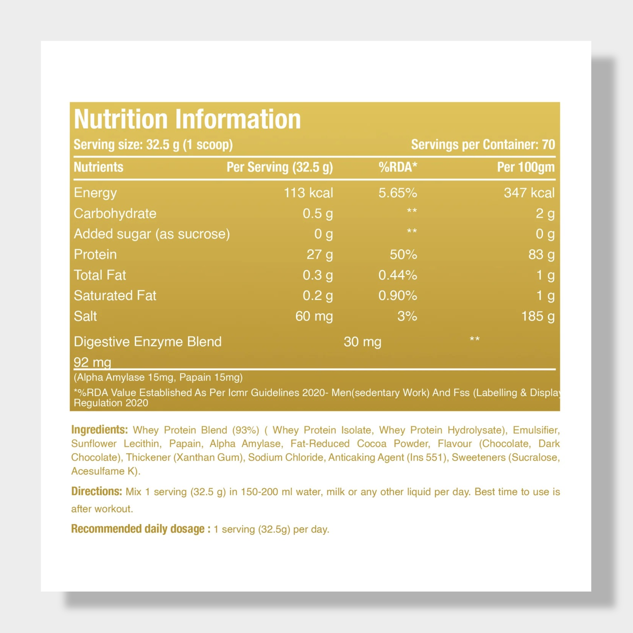 One Science ISO Gold | 5 lbs