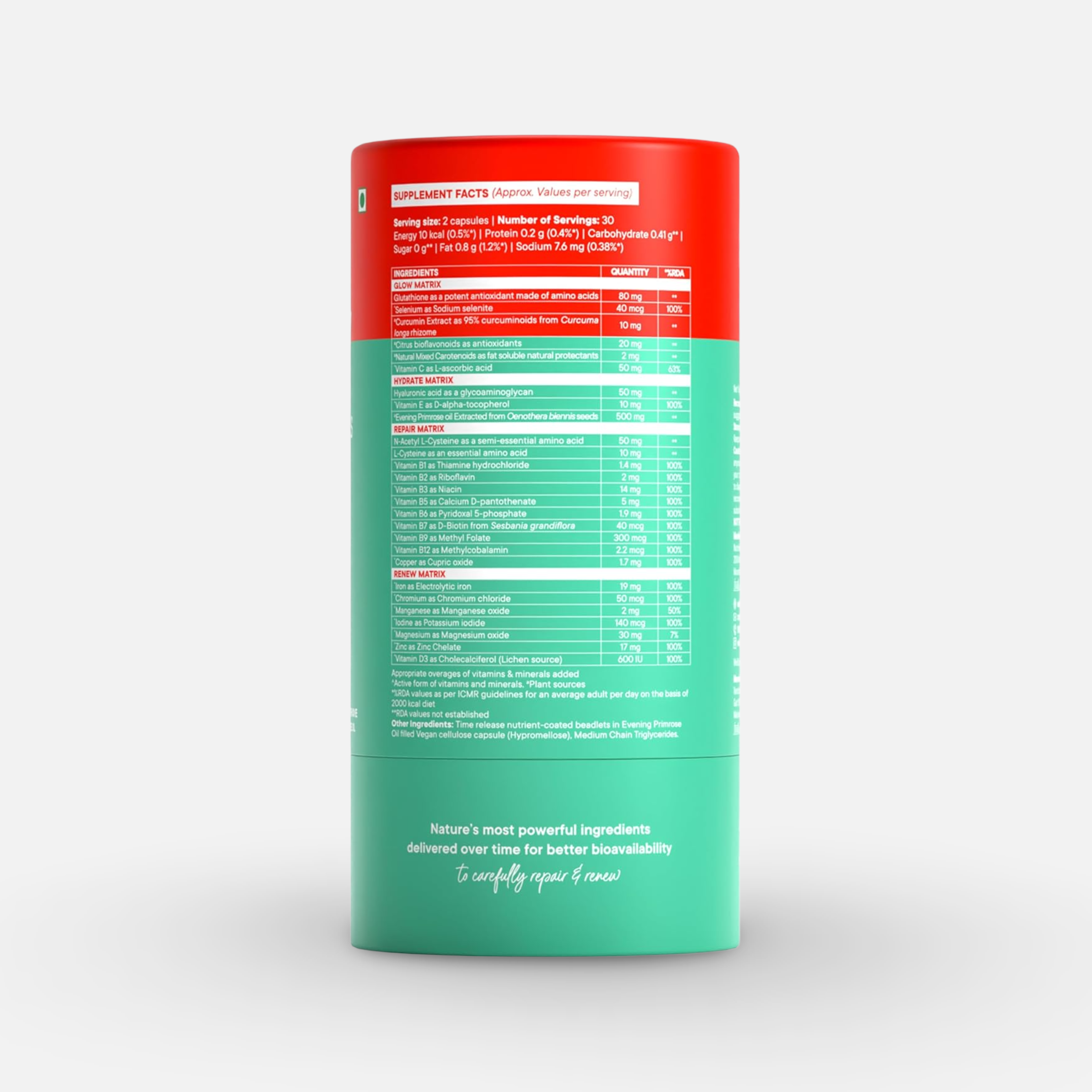Wellbeing Nutrition Slow Skin Hair and Nails