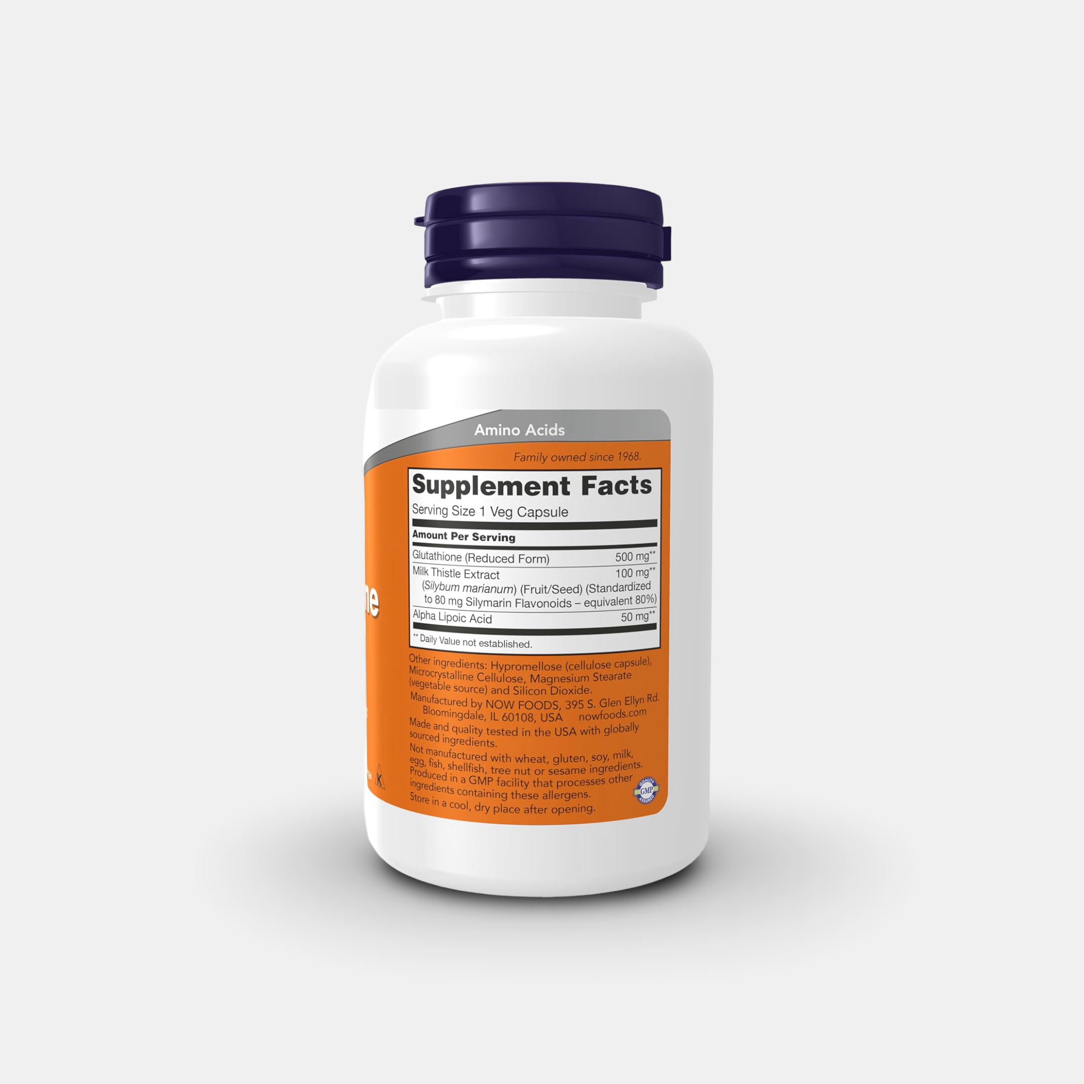 Now Foods Glutathione 500mg