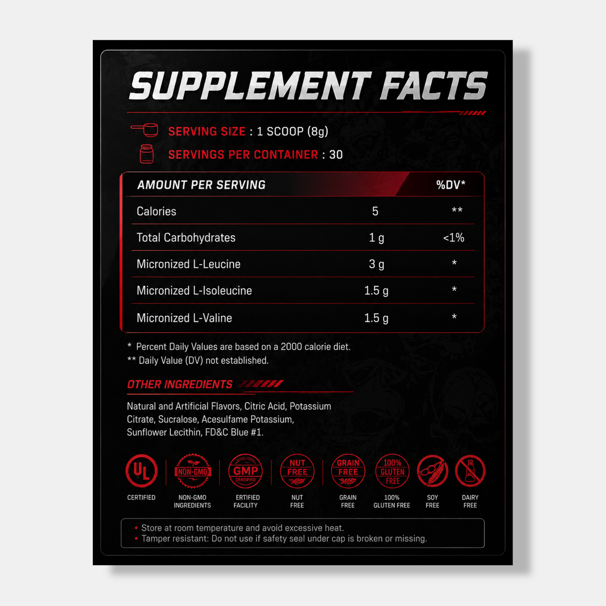 Terror Labz Bcaa | 240g