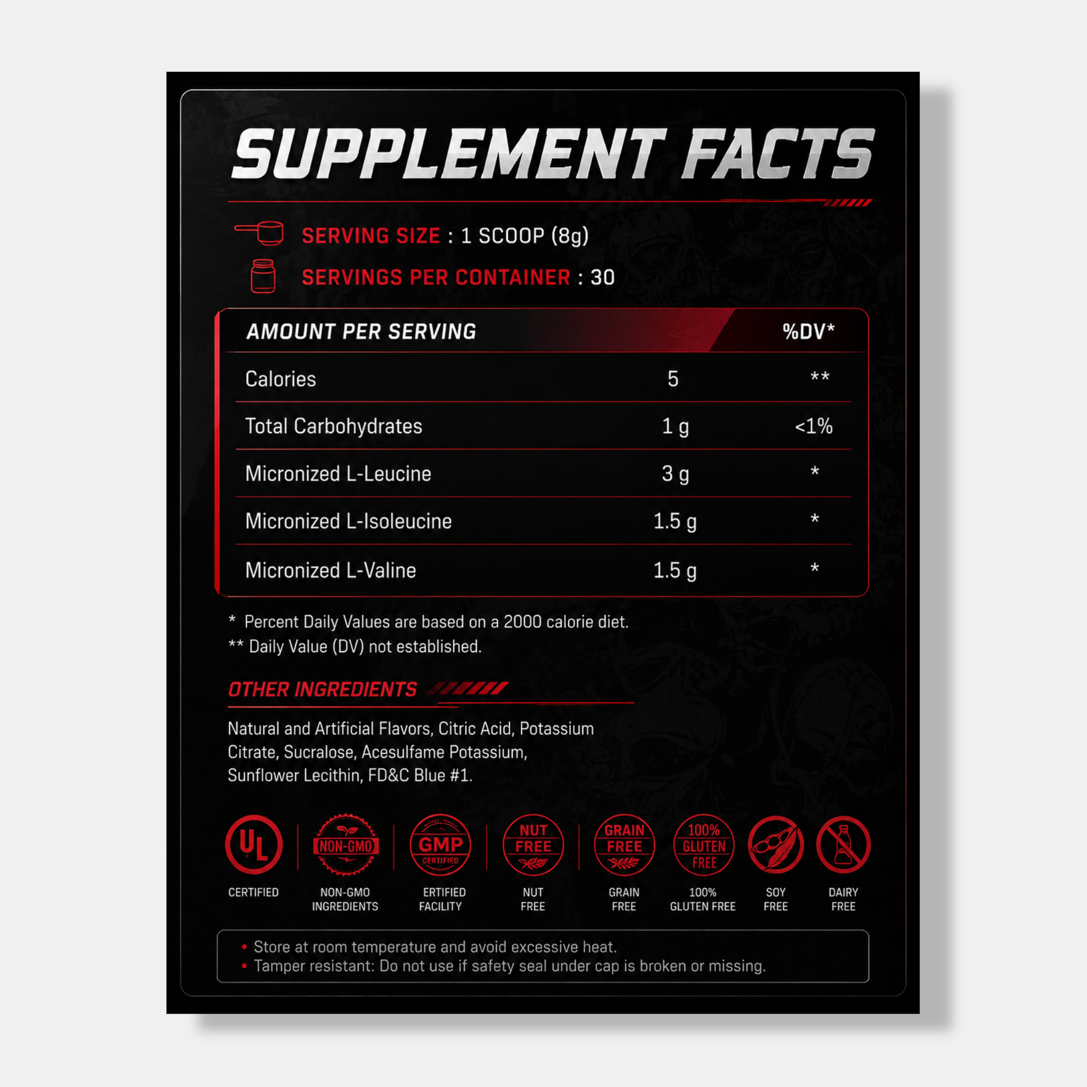Terror Labz Bcaa | 240g